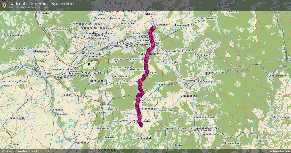 Radtour Ueberau – Bruchköbel