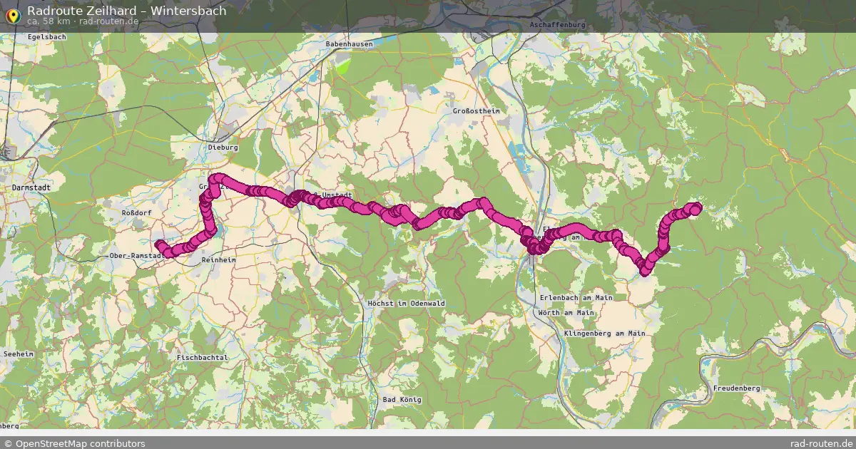 Radtour Zeilhard – Wintersbach