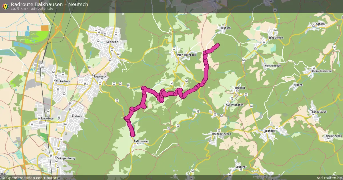 Radtour Balkhausen – Neutsch