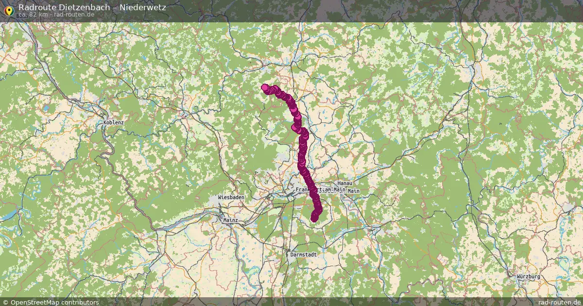 Radtour Dietzenbach – Niederwetz