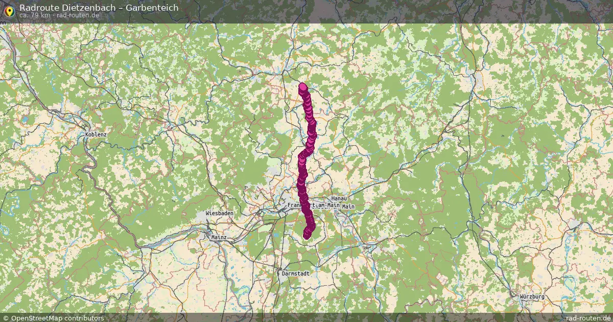 Radtour Dietzenbach – Garbenteich
