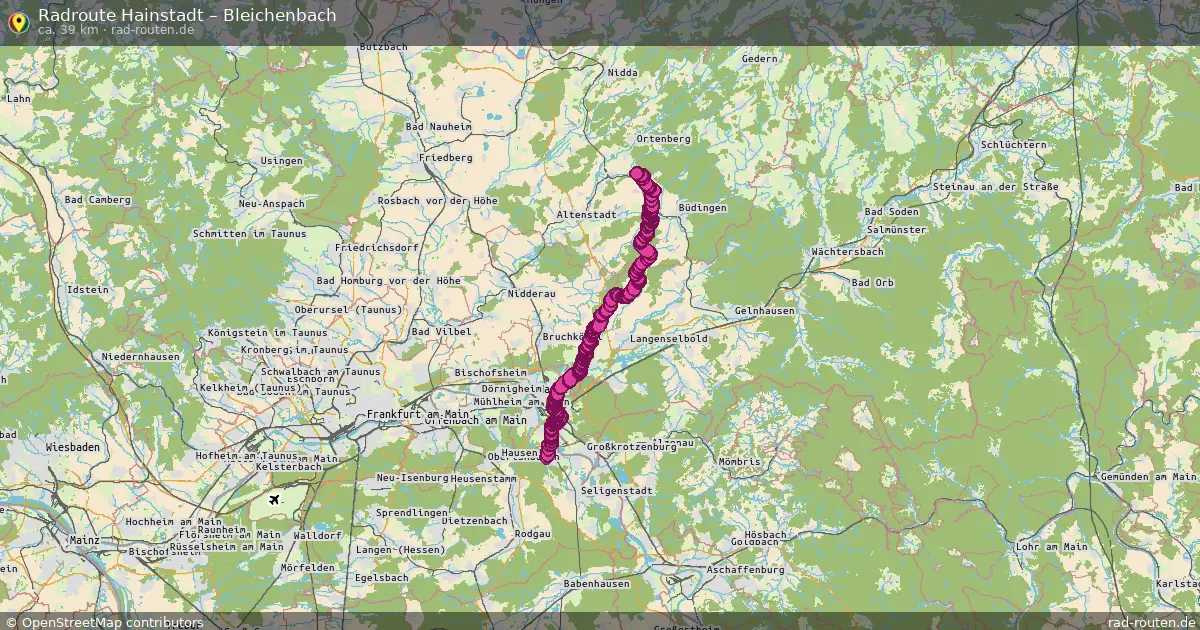 Radtour Hainstadt – Bleichenbach