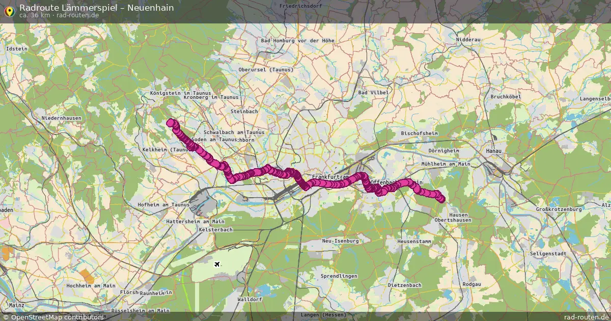 Radtour Lämmerspiel – Neuenhain