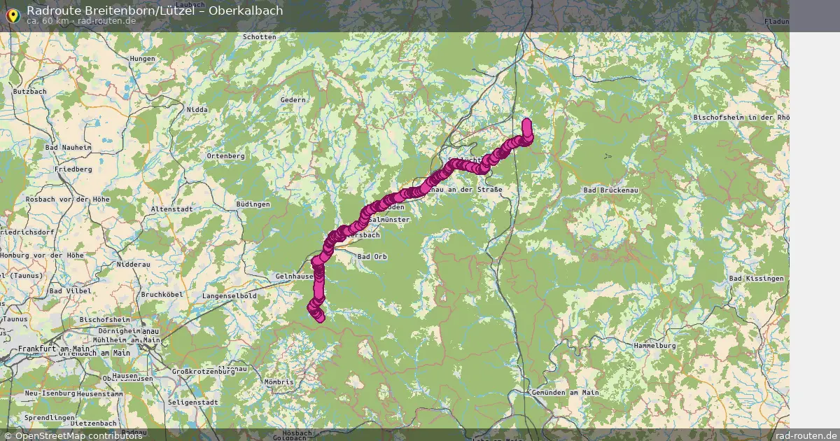 Radtour Breitenborn Lützel – Oberkalbach