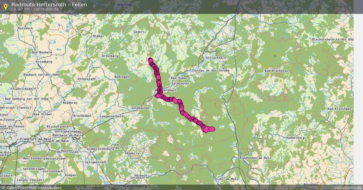 Radtour Hettersroth – Fellen
