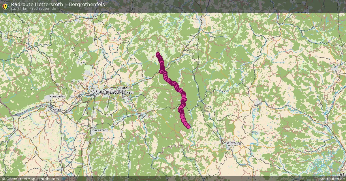 Radtour Hettersroth – Bergrothenfels