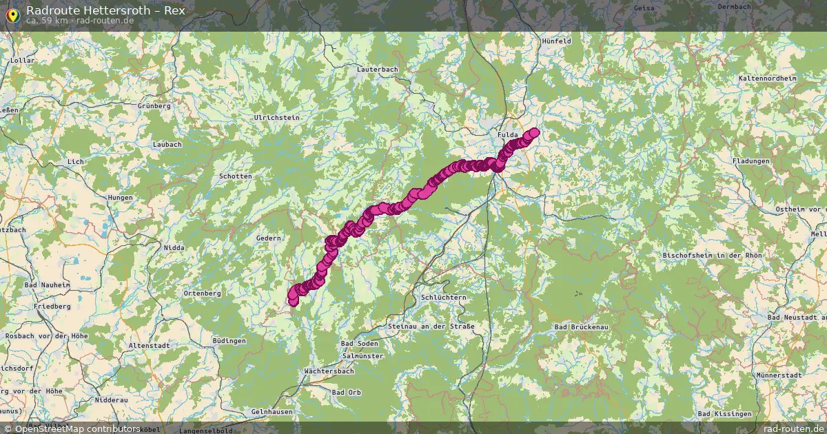Radtour Hettersroth – Rex