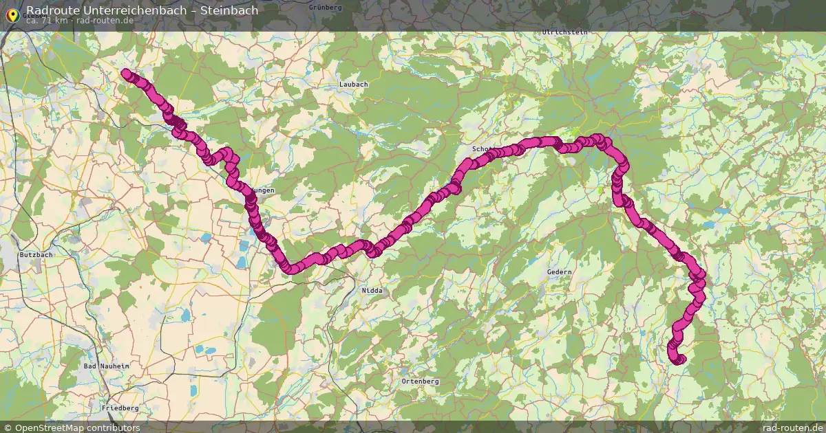Radtour Unterreichenbach – Steinbach