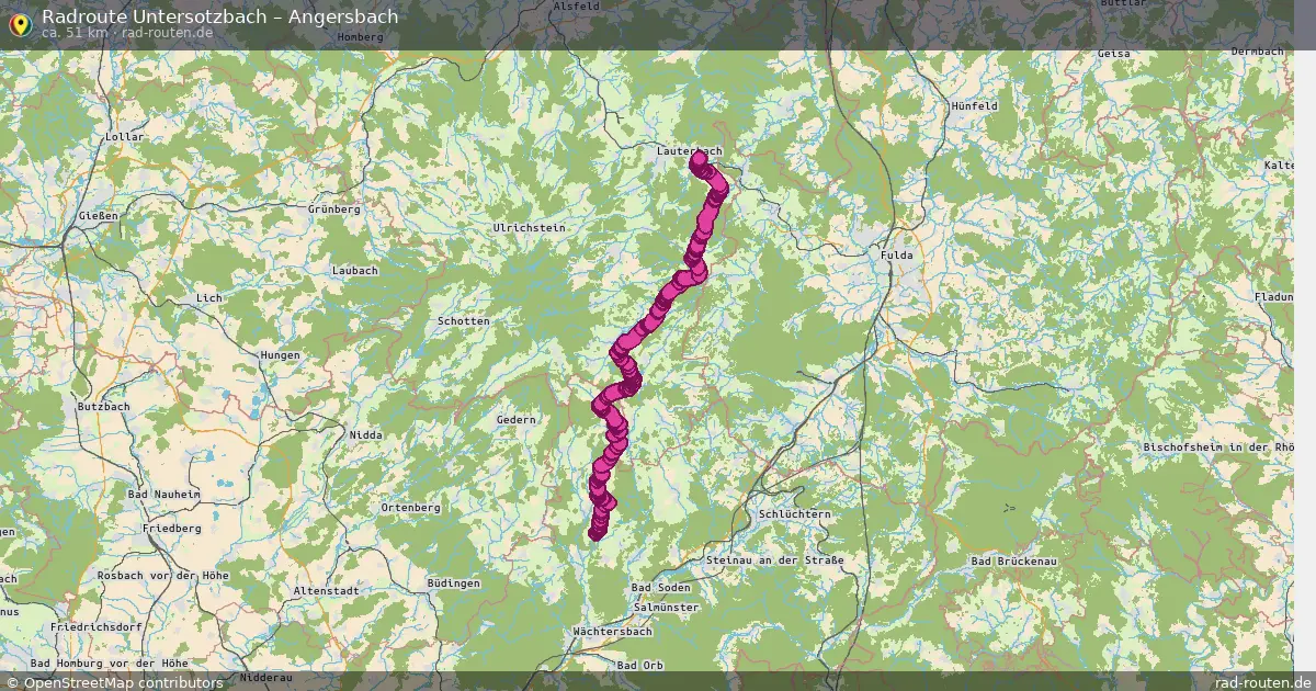 Radtour Untersotzbach – Angersbach