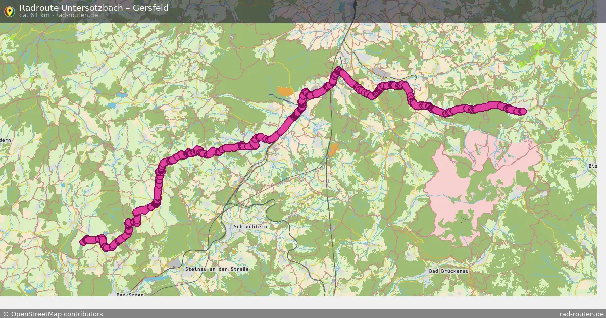 Radtour Untersotzbach – Gersfeld