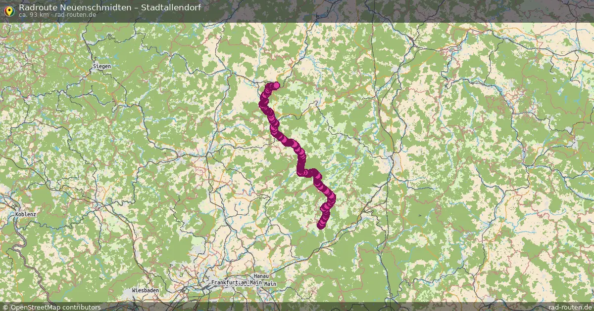 Radtour Neuenschmidten – Stadtallendorf