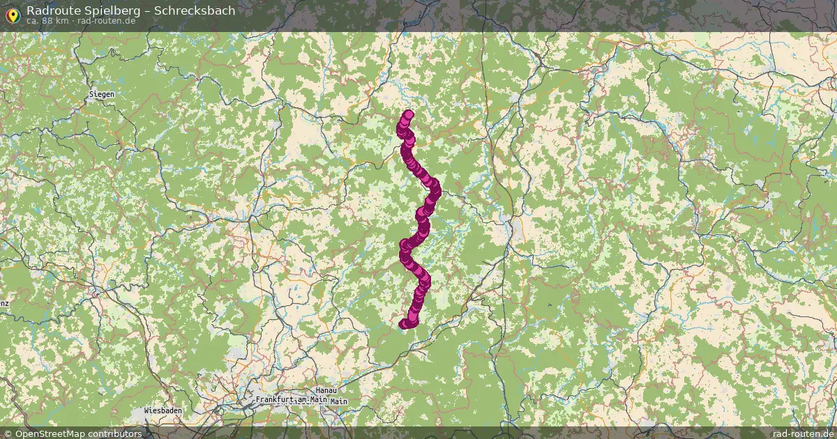 Radtour Spielberg – Schrecksbach