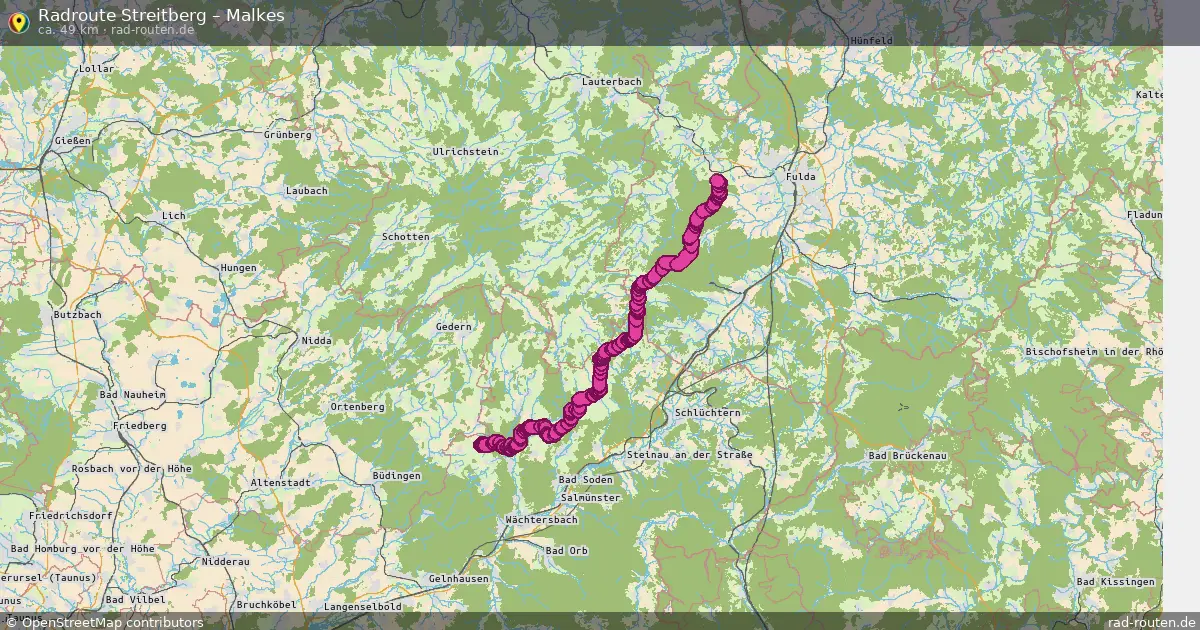 Radtour Streitberg – Malkes