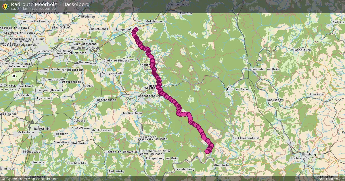 Radtour Meerholz – Hasselberg