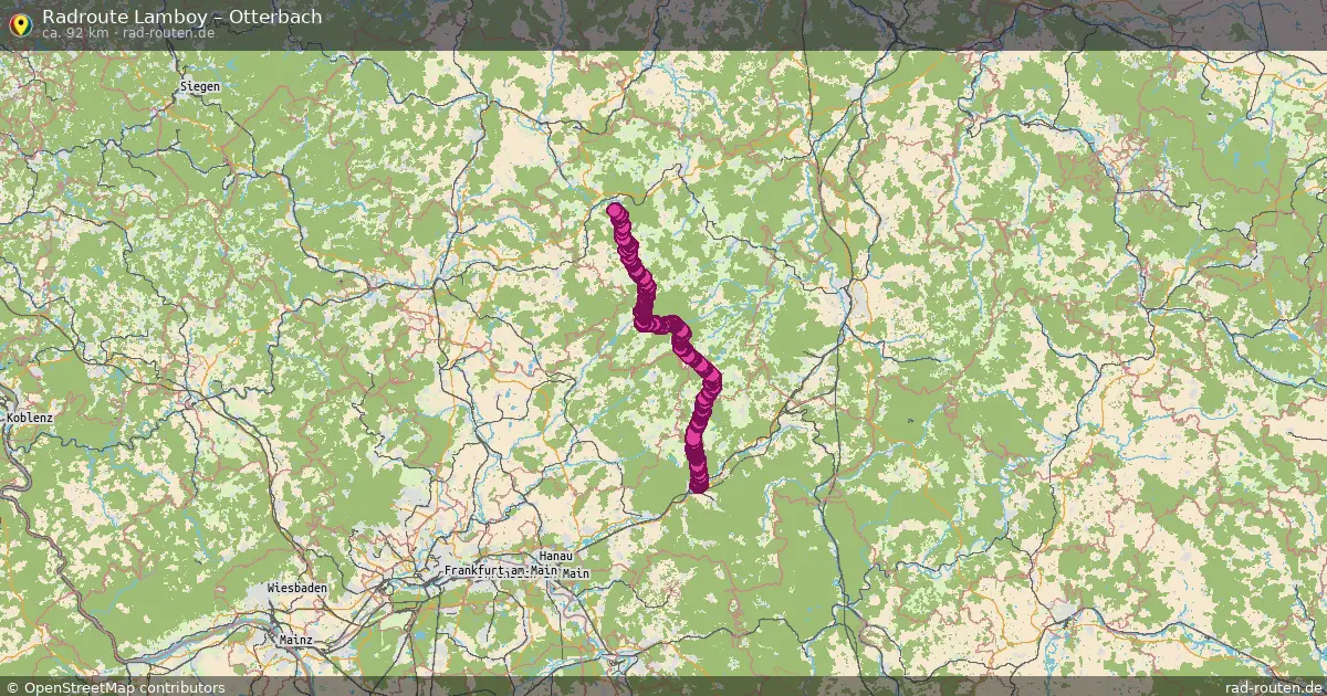Radtour Kesselstadt – Otterbach