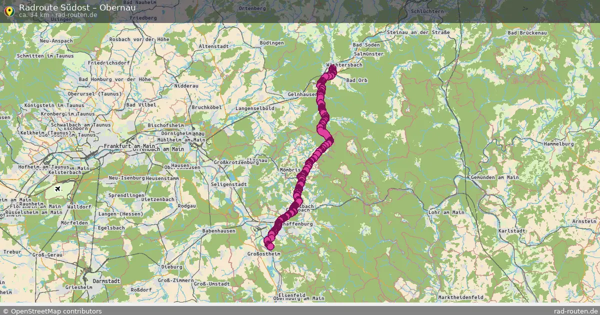 Radtour Südost – Obernau