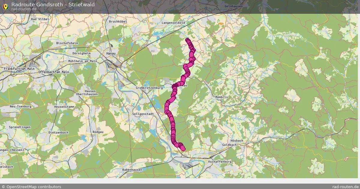 Radtour Gondsroth – Strietwald