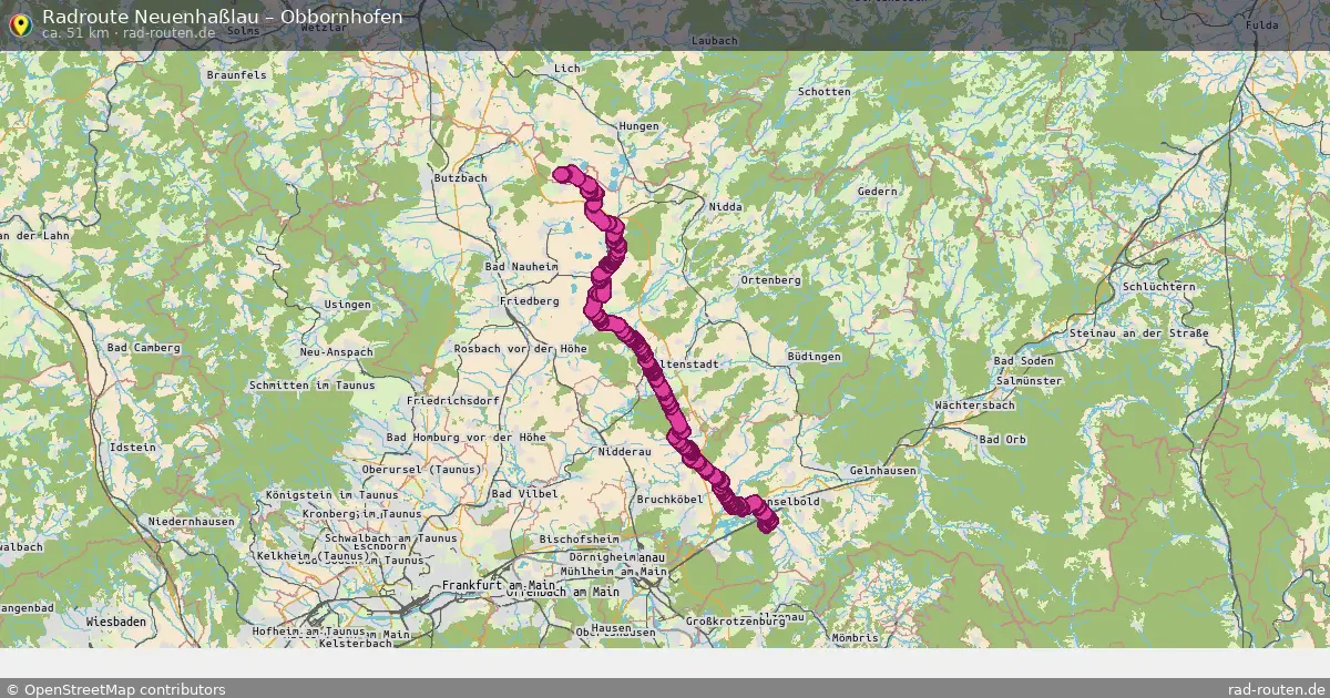 Radtour Neuenhaßlau – Obbornhofen
