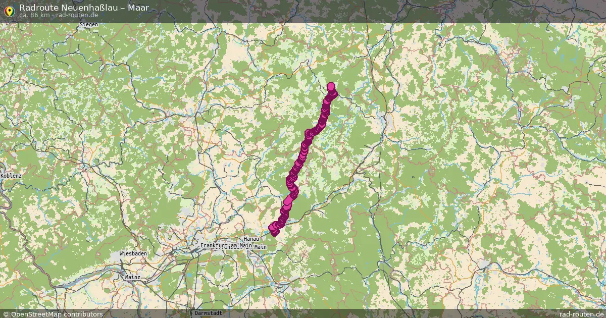 Radtour Neuenhaßlau – Maar