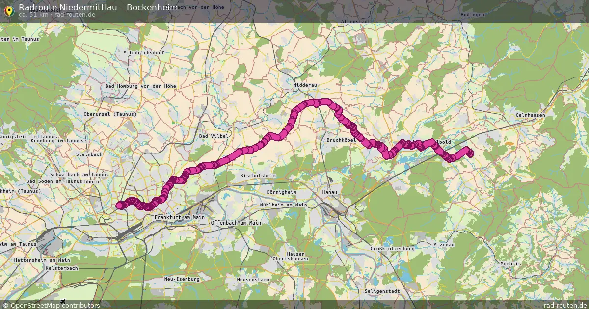 Radtour Niedermittlau – Bockenheim