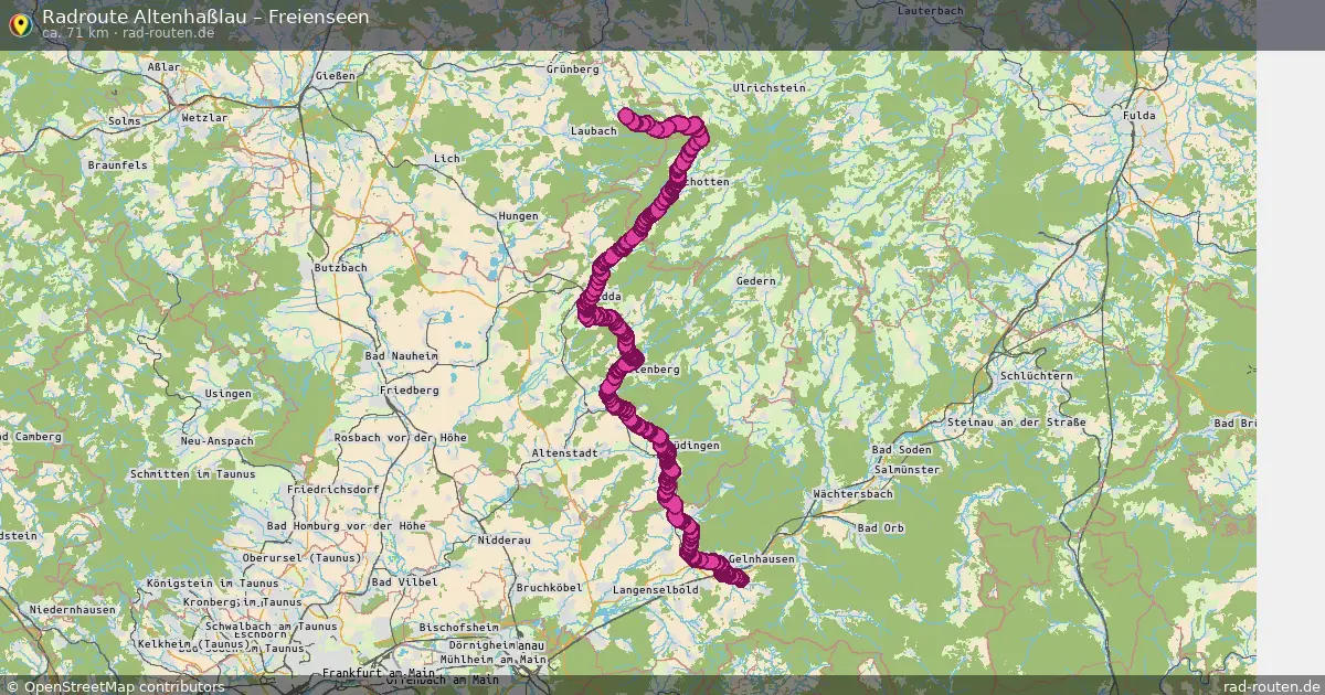 Radtour Altenhaßlau – Freienseen
