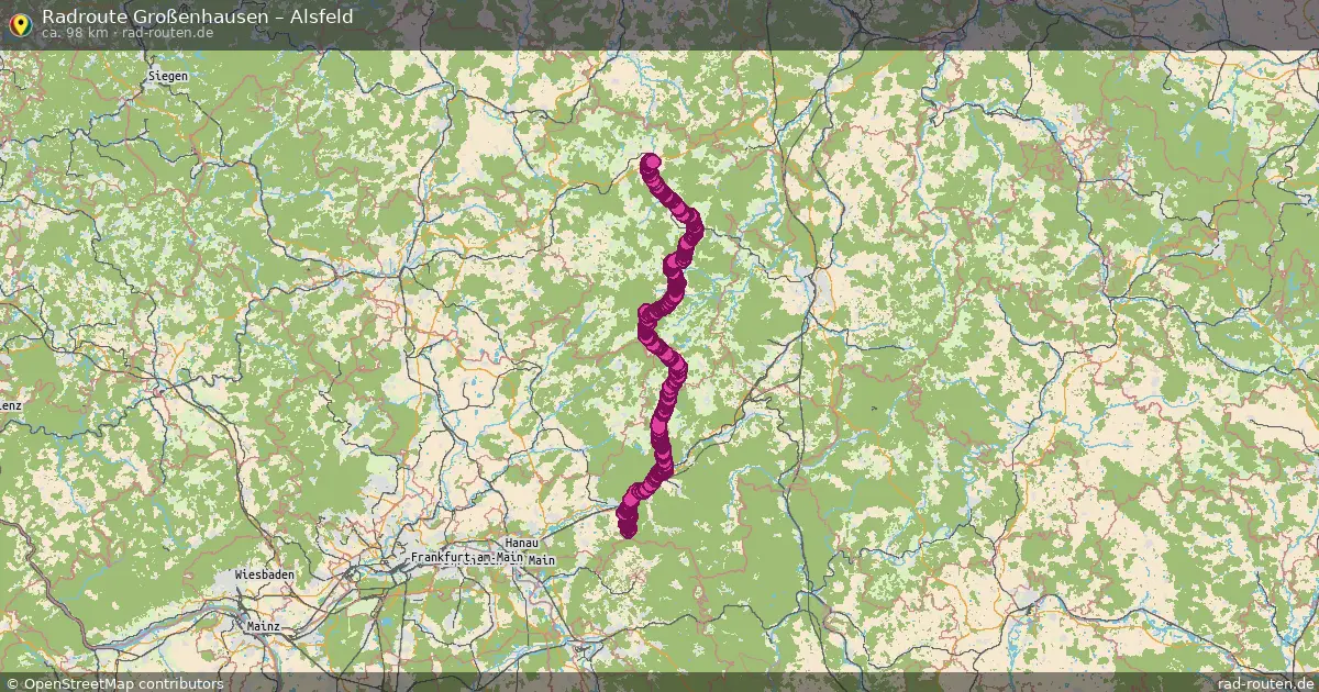 Radtour Großenhausen – Alsfeld