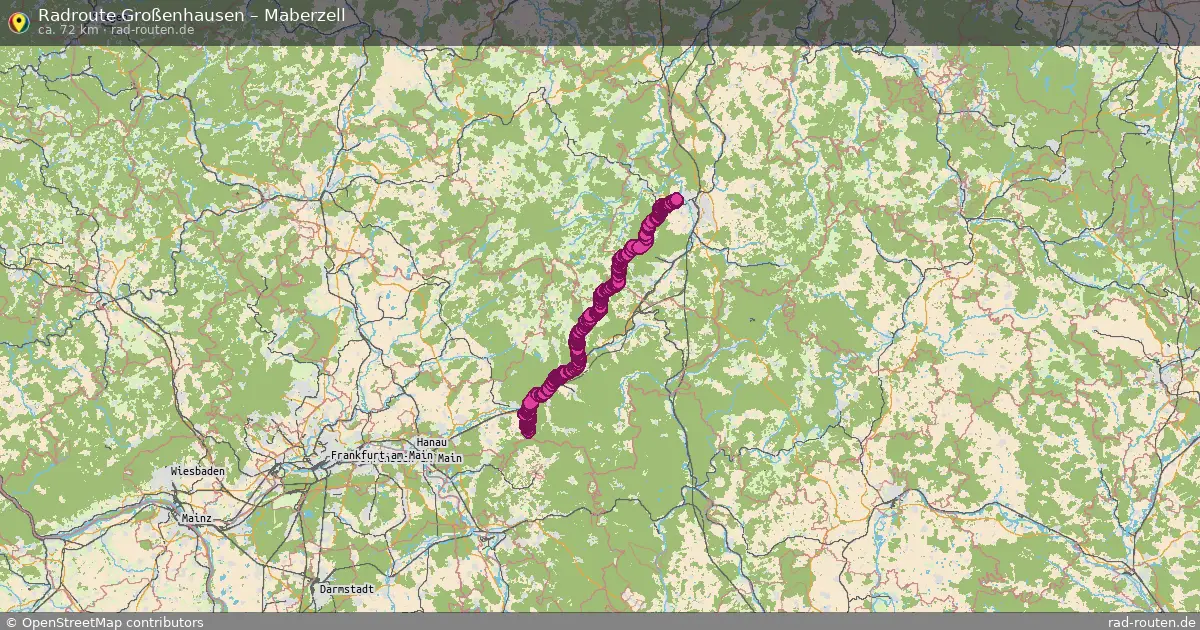 Radtour Großenhausen – Maberzell