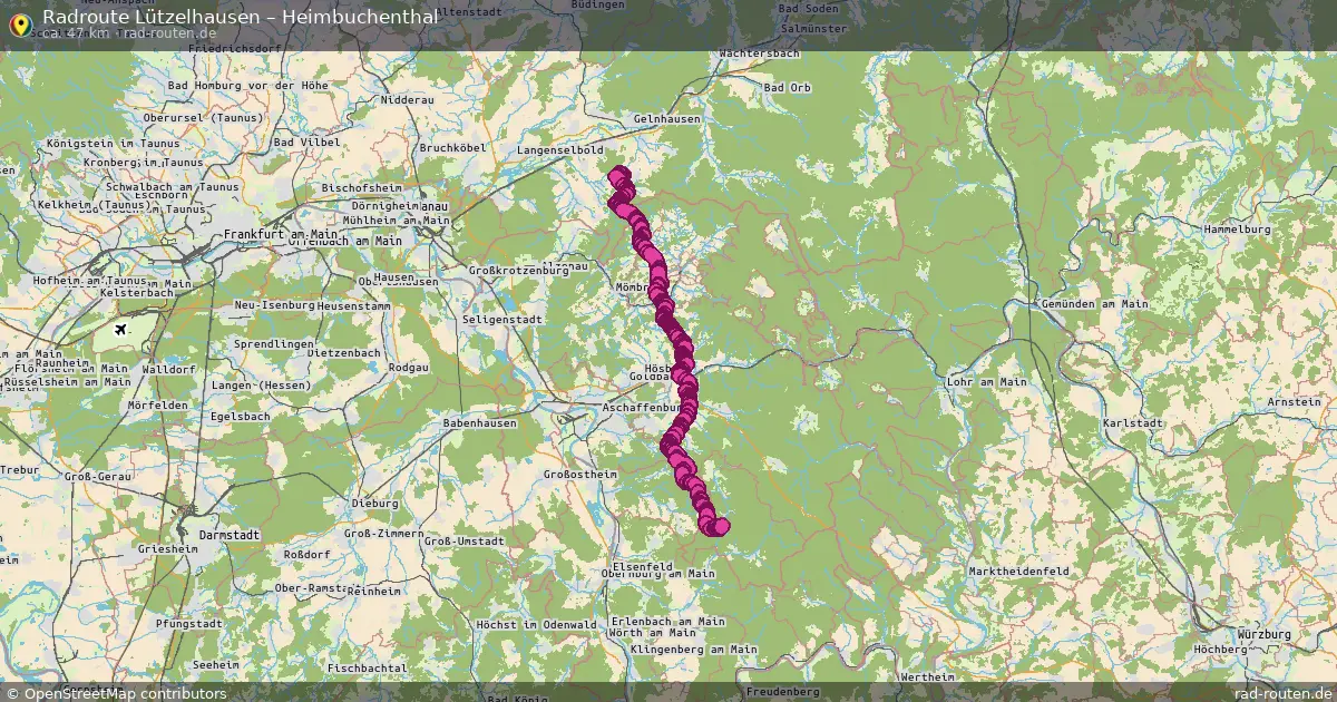 Radtour Lützelhausen – Heimbuchenthal