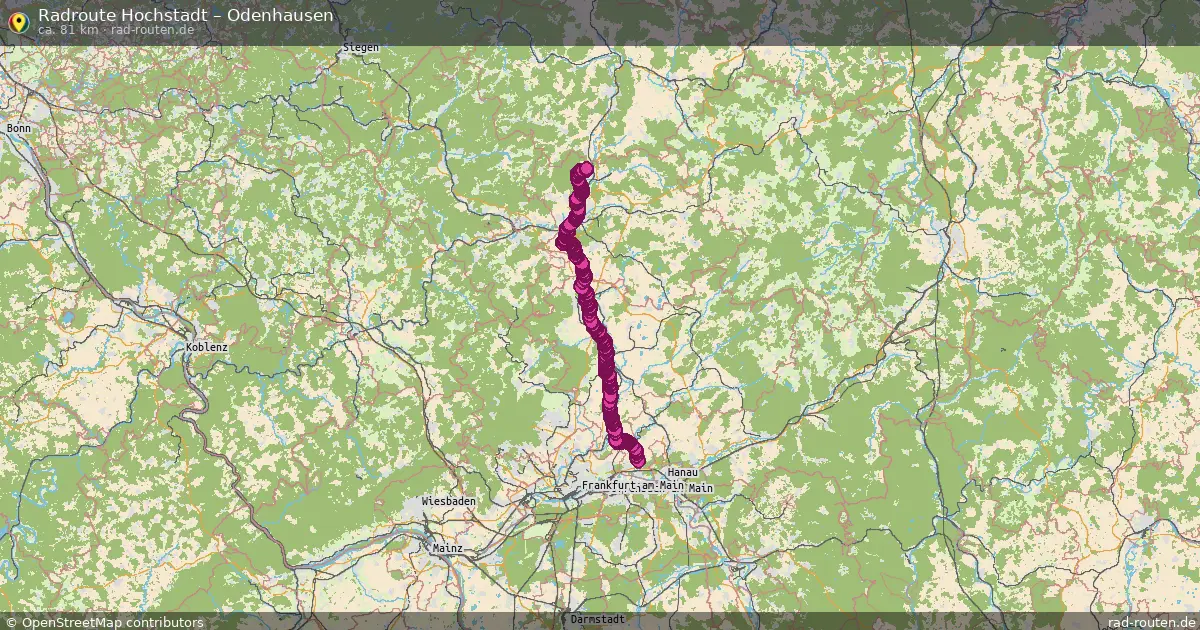 Radtour Hochstadt – Odenhausen