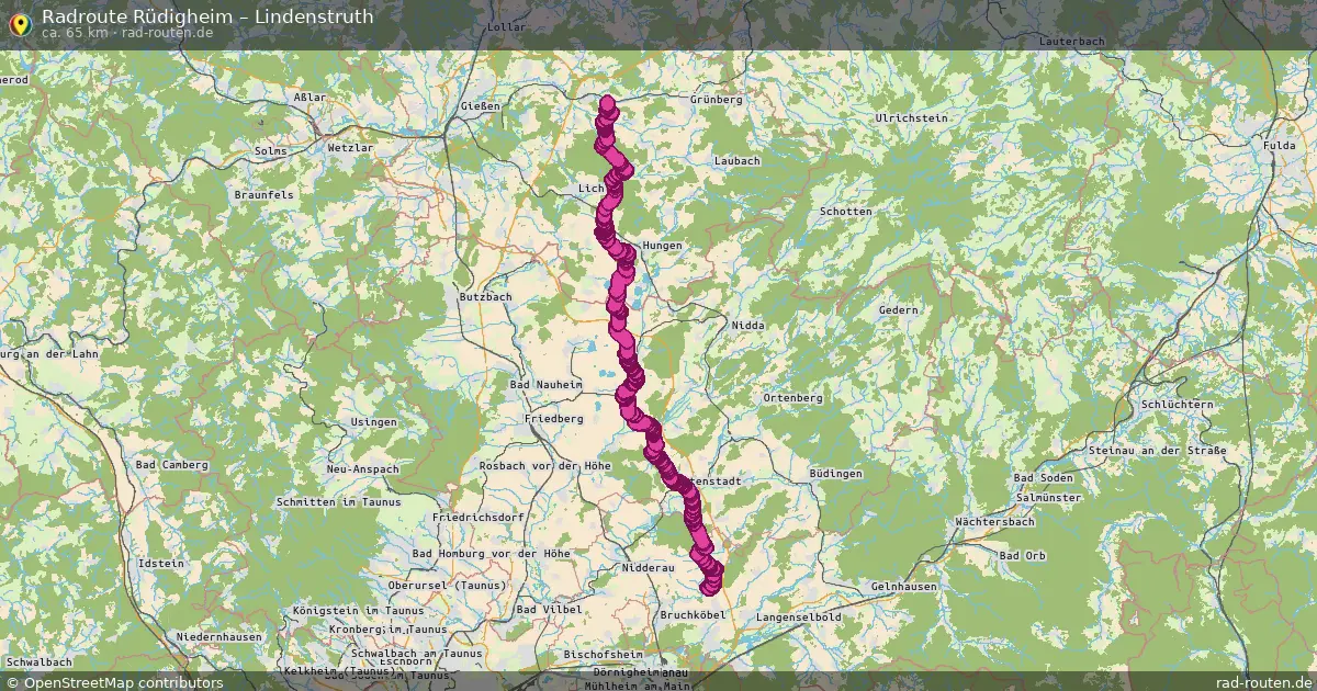 Radtour Rüdigheim – Lindenstruth