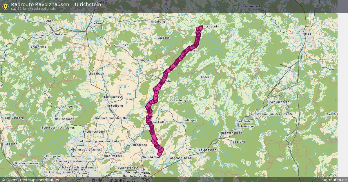Radtour Ravolzhausen – Ulrichstein