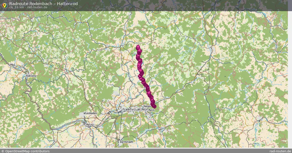 Radtour Rodenbach – Hattenrod
