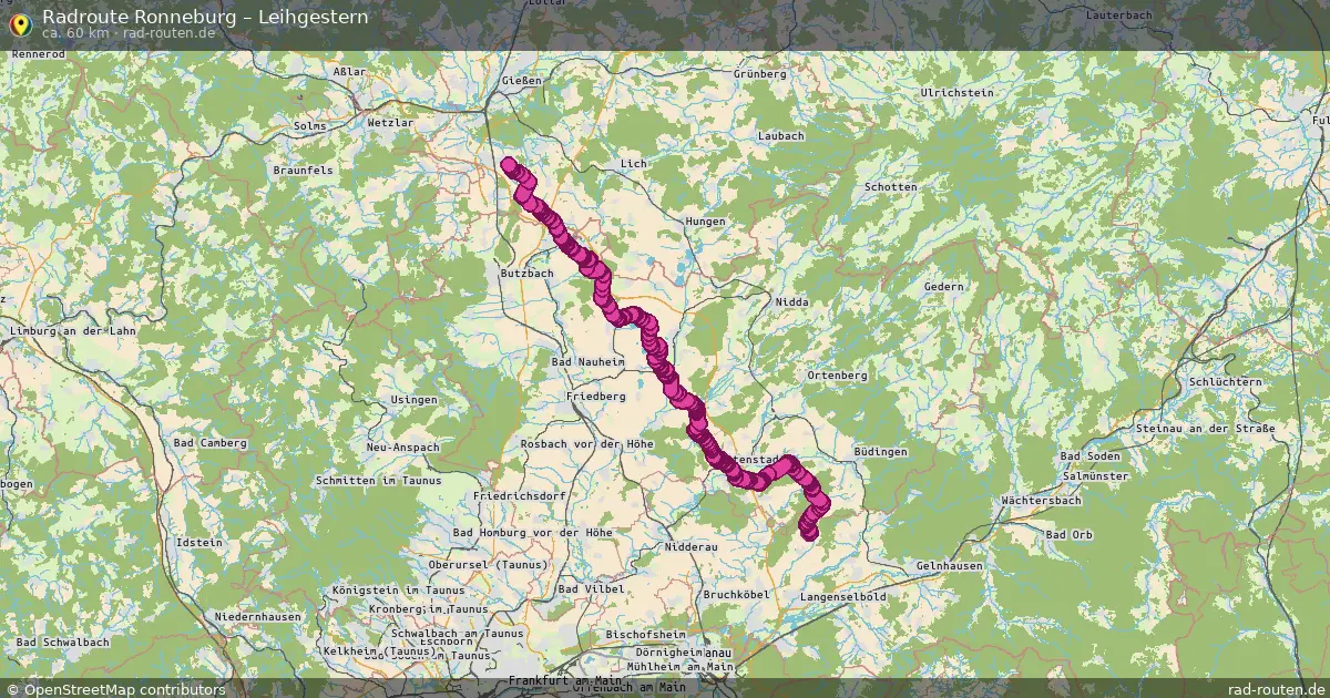 Radtour Ronneburg – Leihgestern