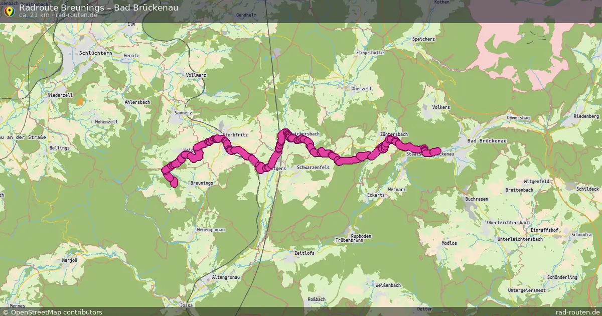 Radtour Breunings – Bad Brückenau
