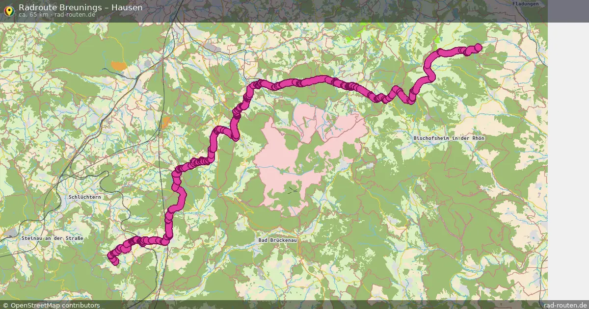 Radtour Breunings – Hausen