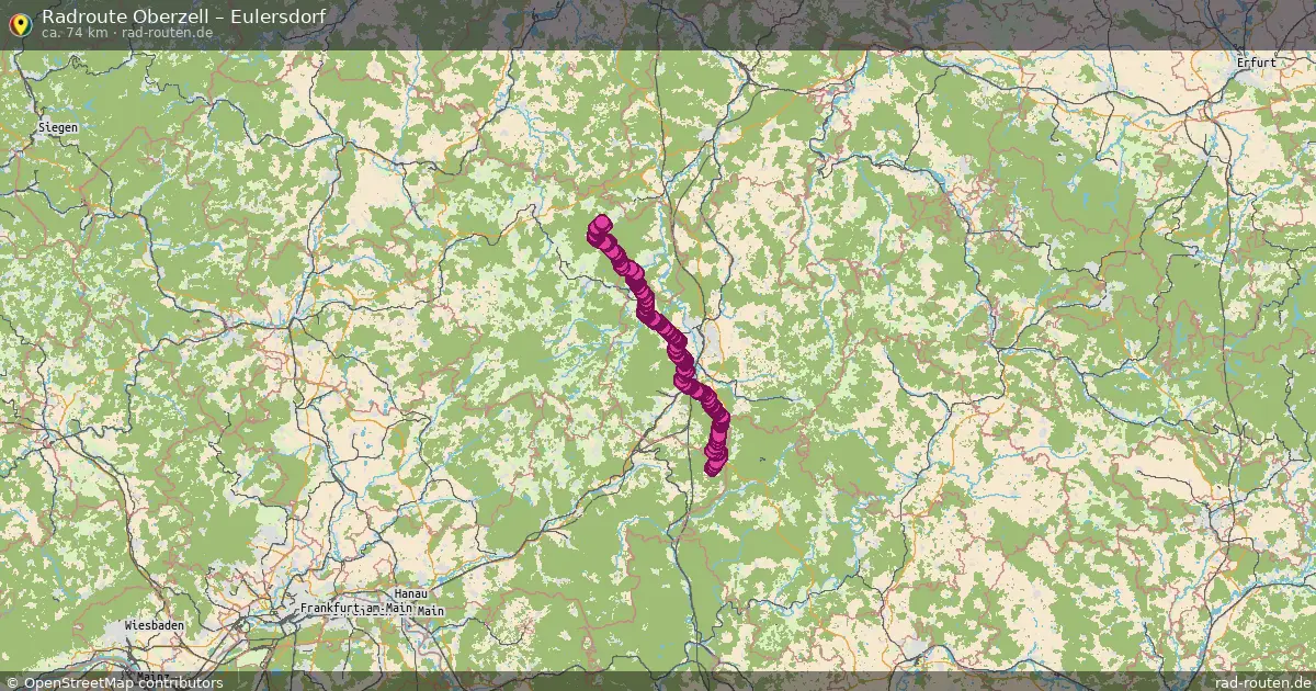 Radtour Oberzell – Eulersdorf