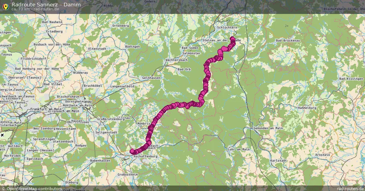 Radtour Sannerz – Damm