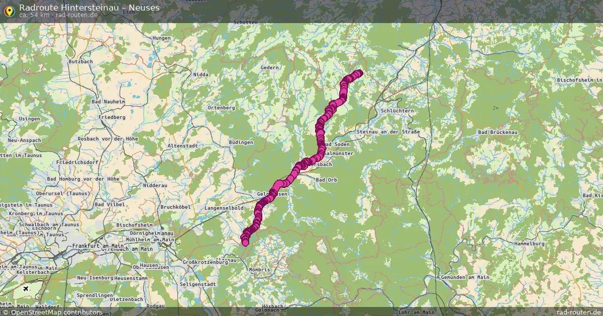 Radtour Hintersteinau – Neuses