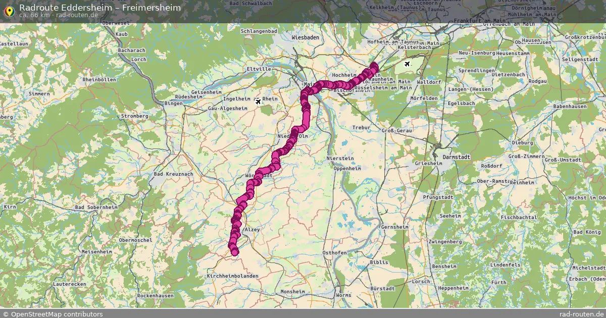 Radtour Eddersheim – Freimersheim