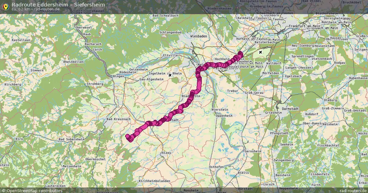 Radtour Eddersheim – Siefersheim