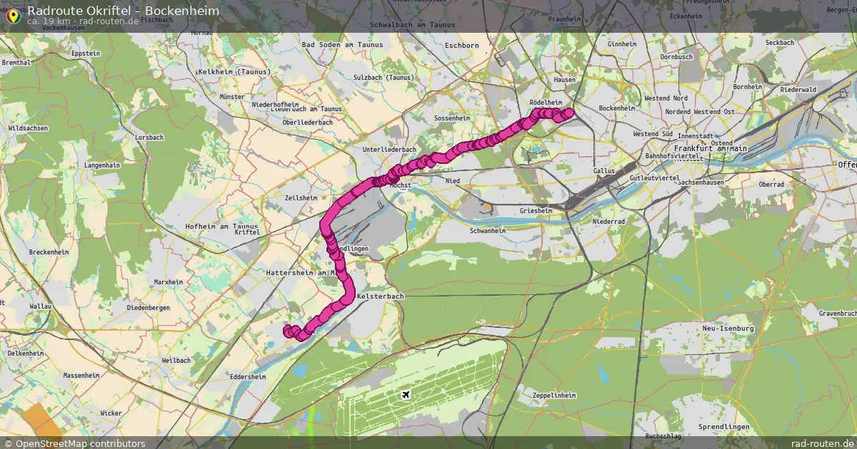 Radtour Okriftel – Bockenheim