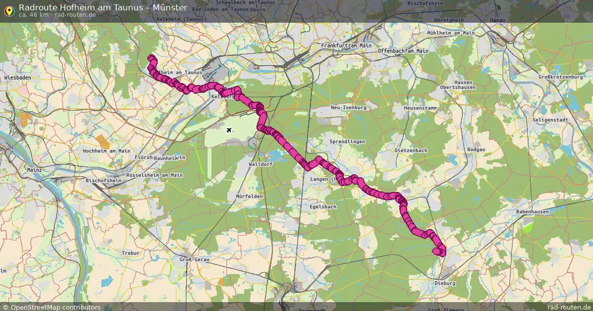 Radtour Hofheim Am Taunus – Münster