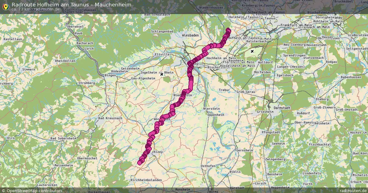 Radtour Hofheim Am Taunus – Mauchenheim