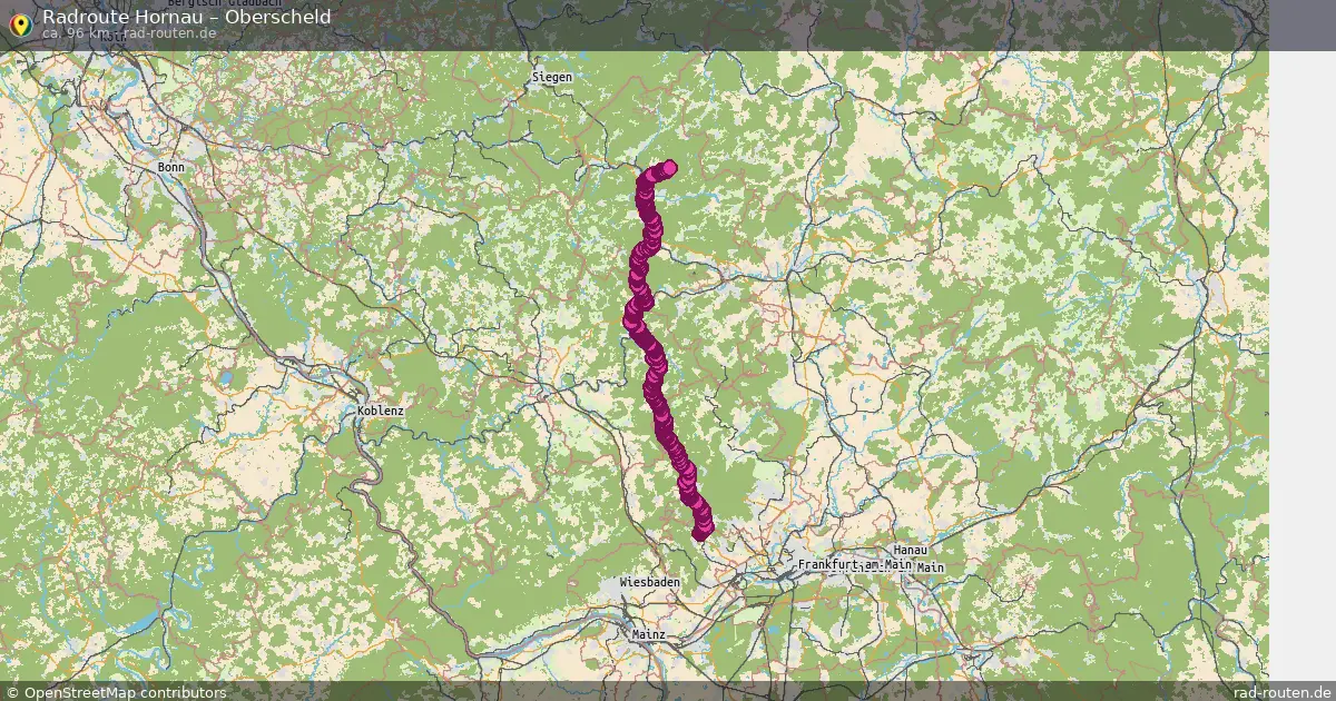 Radtour Hornau – Oberscheld