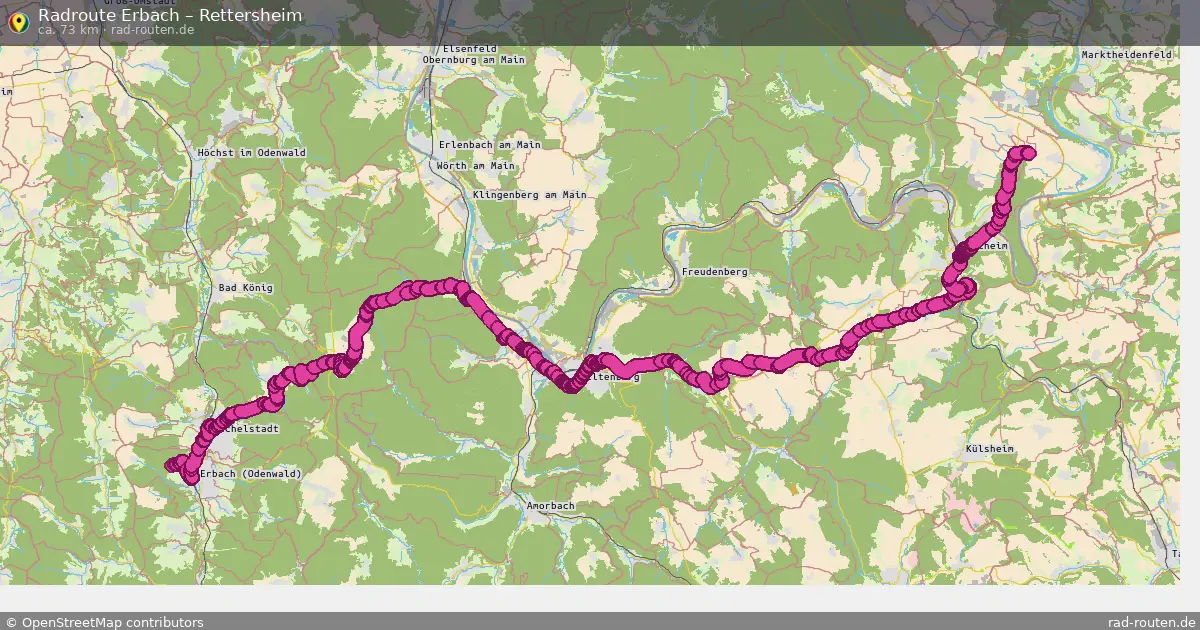 Radtour Erbach – Rettersheim