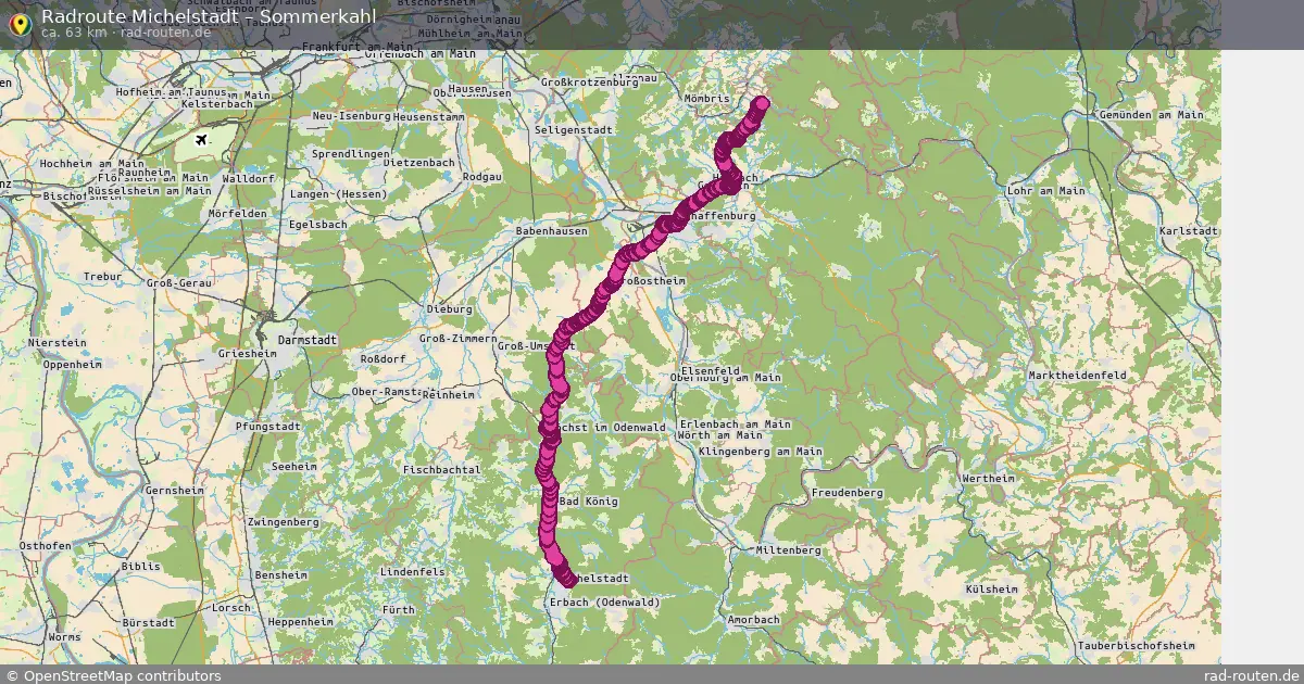 Radtour Michelstadt – Sommerkahl