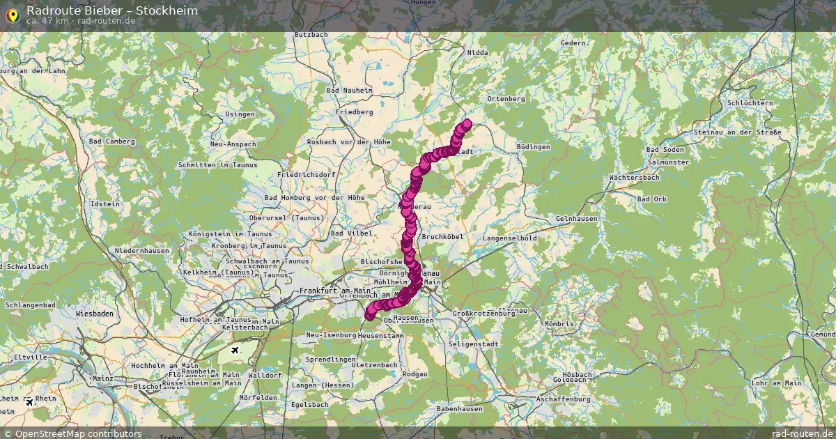 Radtour Bieber – Stockheim