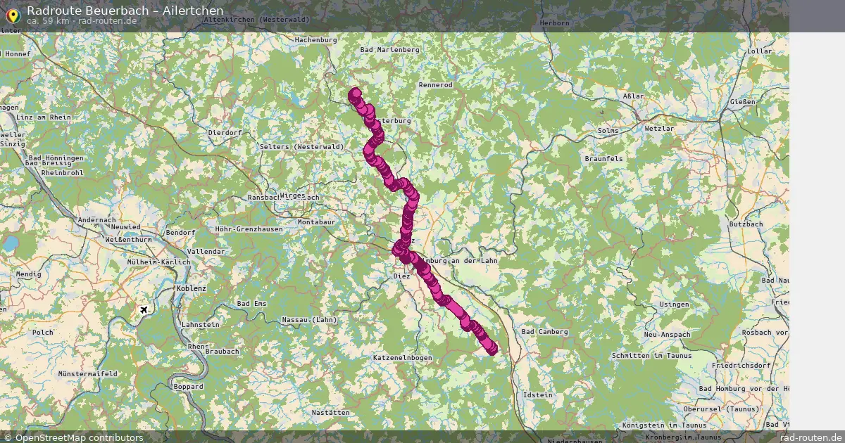 Radtour Beuerbach – Ailertchen