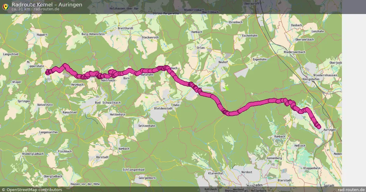Radtour Kemel – Auringen