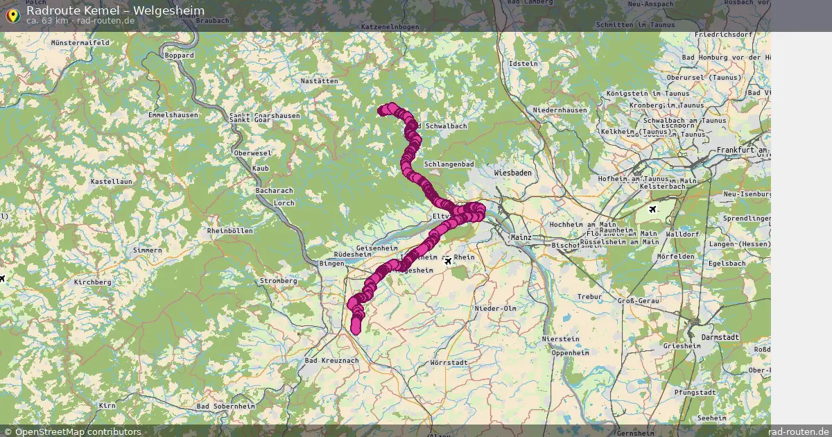 Radtour Kemel – Welgesheim